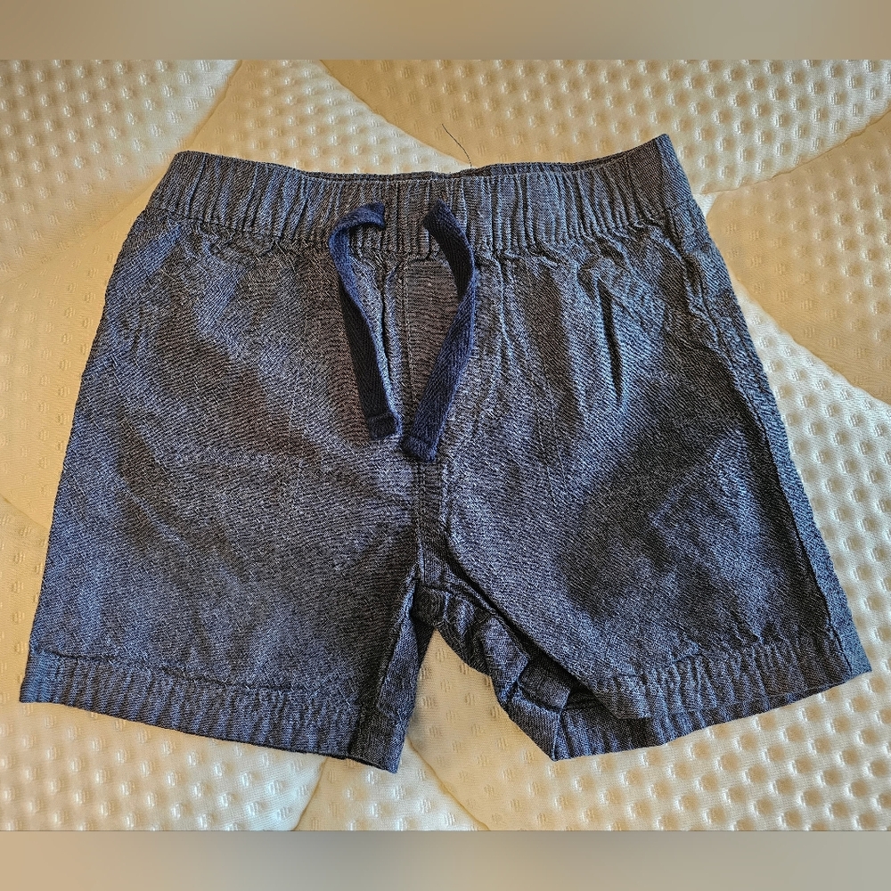First Impressions Navy Kids Shorts